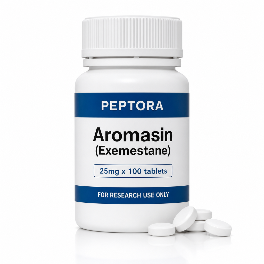 Peptora Aromasin (Exemestane) 25mg x 100 tablets product shot