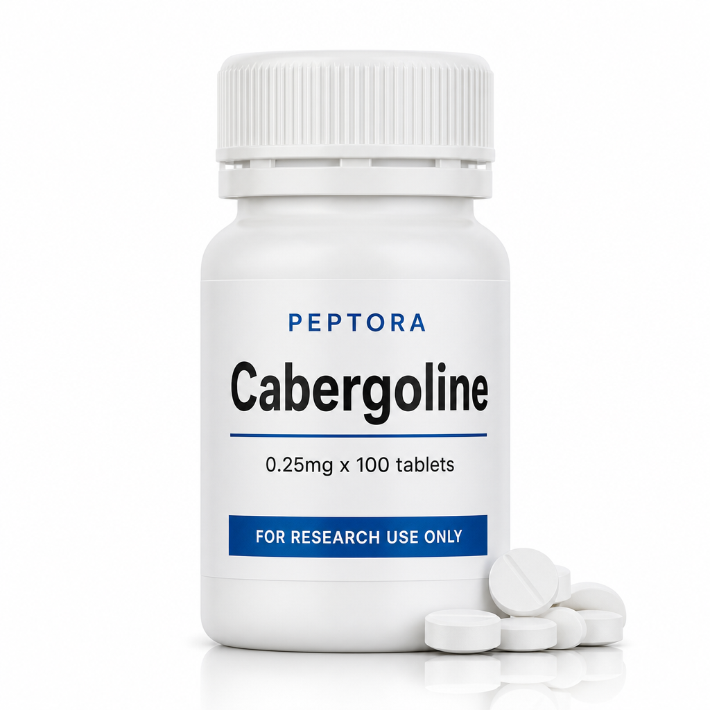 Peptora Cabergoline 0.25mg x 100 tablets product shot
