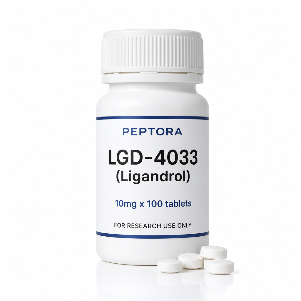 Peptora LGD-4033 (Ligandrol) 10mg x 100 tablets product shot