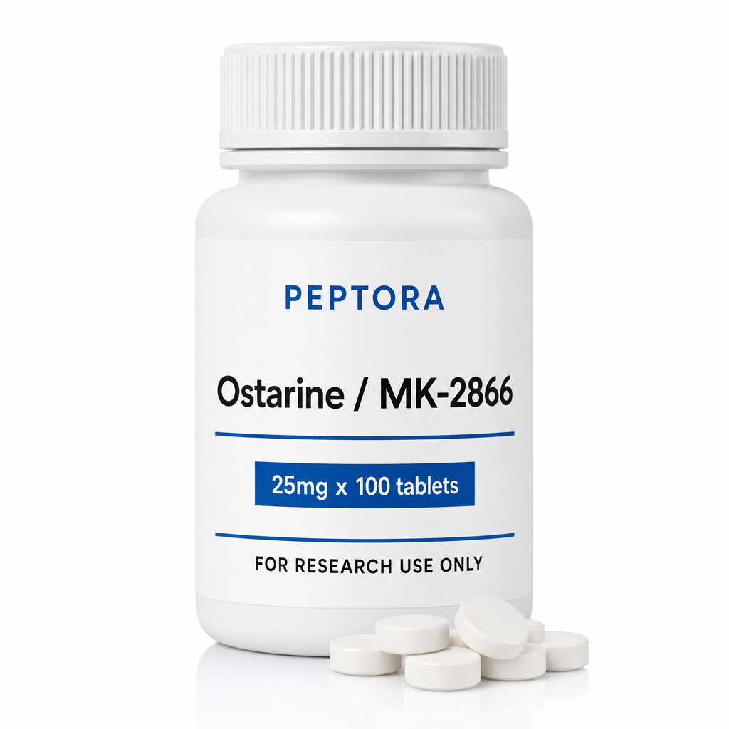Peptora Ostarine / MK-2866 25mg x 100 tablets product shot