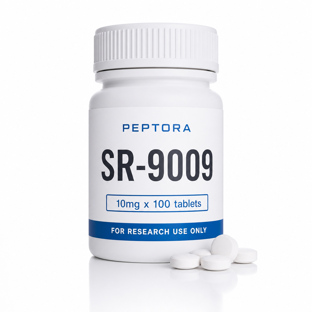 Peptora SR-9009 10mg x 100 tablets product shot