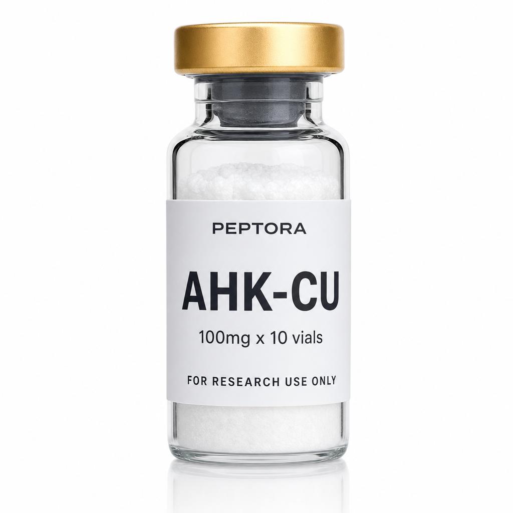 Peptora AHK-CU 100mg x 10 vials product shot