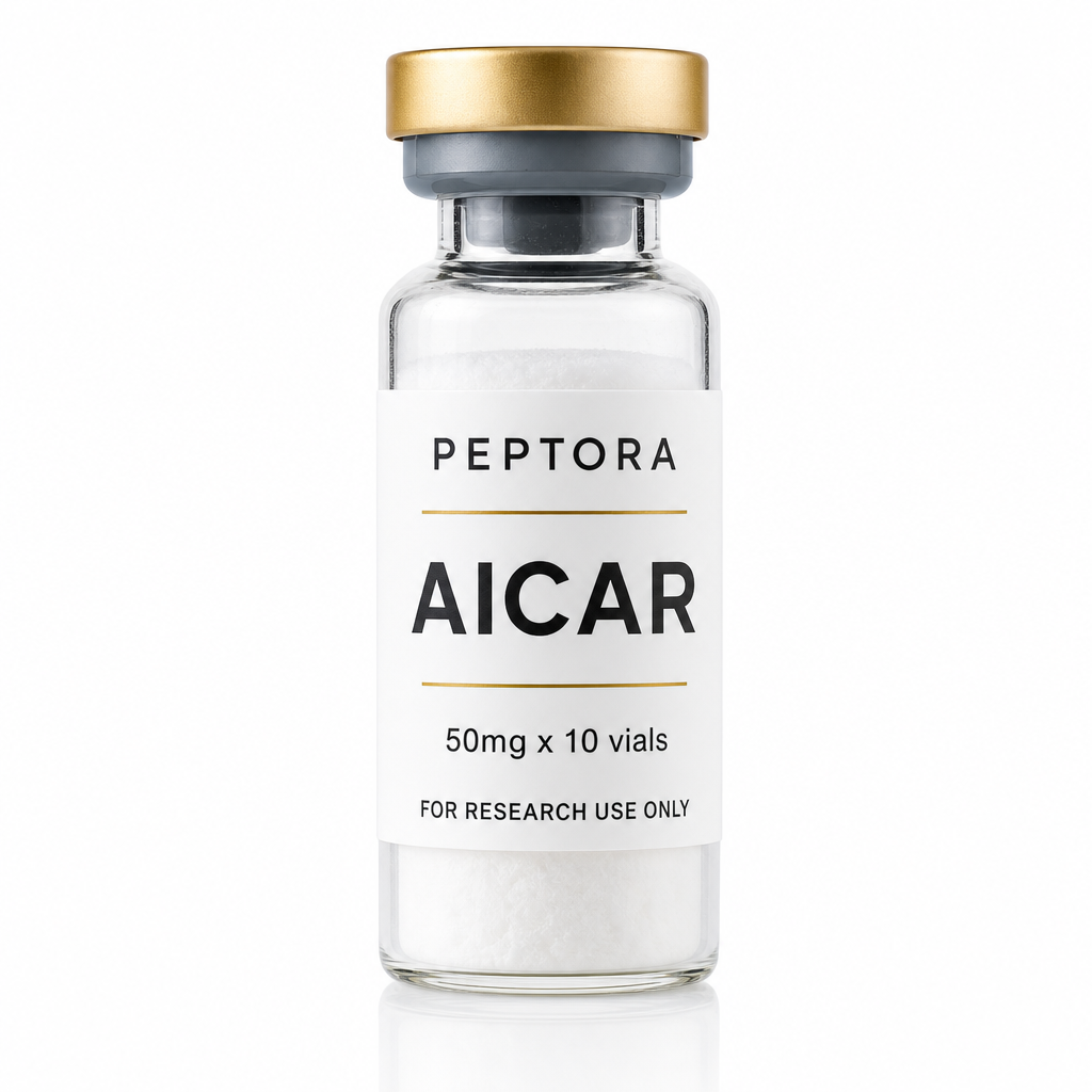 Peptora AICAR 50mg x 10 vials product shot