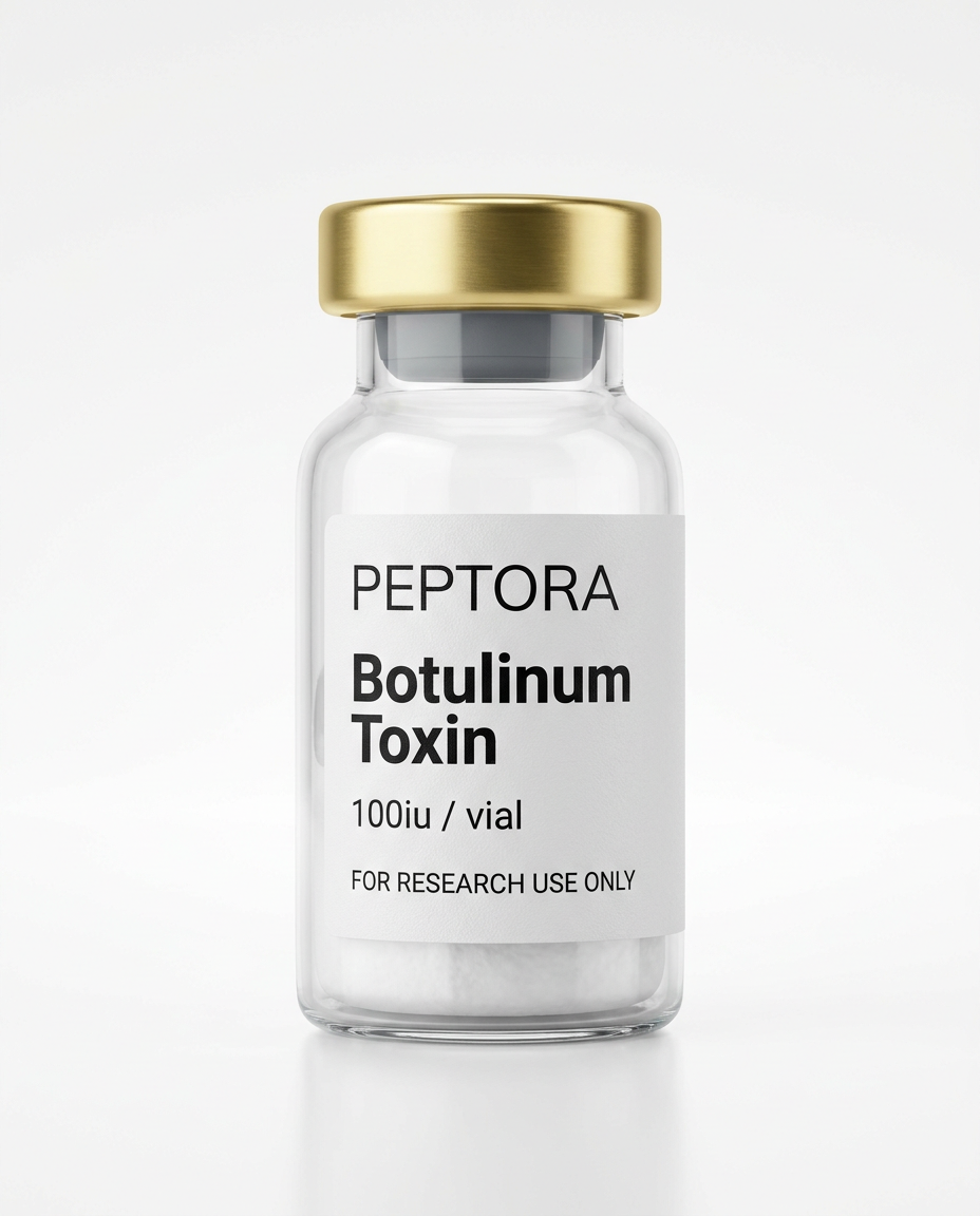 Peptora Botulinum Toxin 100iu / vial product shot