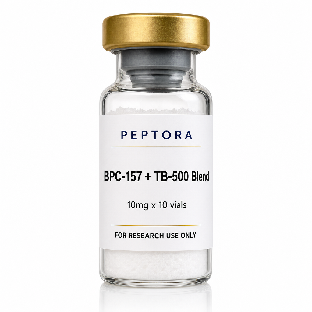 Peptora BPC-157 + TB-500 Blend 20mg x 10 vials product shot