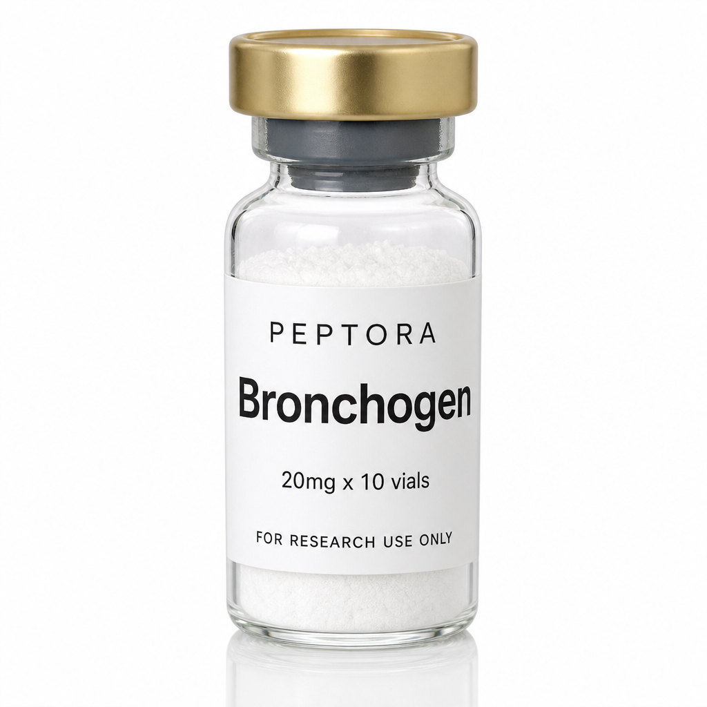 Peptora Bronchogen 20mg x 10 vials product shot