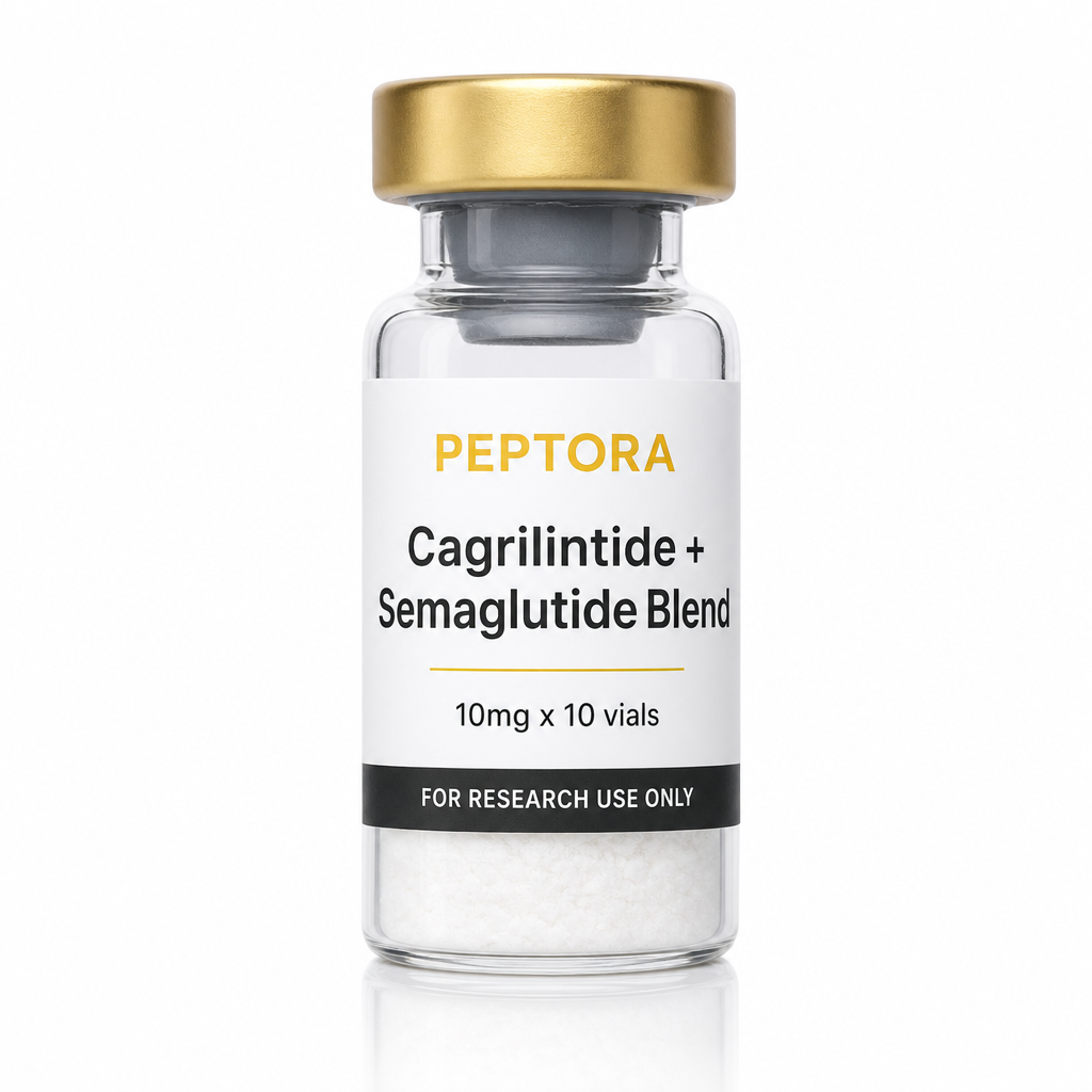 Peptora Cagrilintide + Semaglutide Blend 10mg x 10 vials product shot