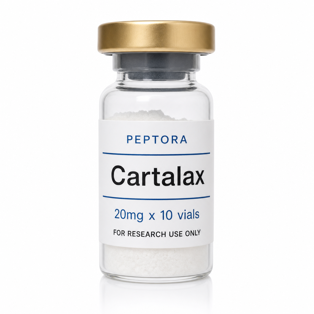 Peptora Cartalax 20mg x 10 vials product shot