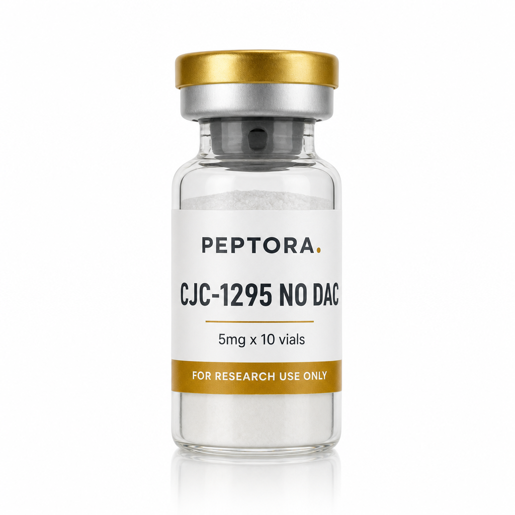 Peptora CJC-1295 NO DAC 5mg x 10 vials product shot