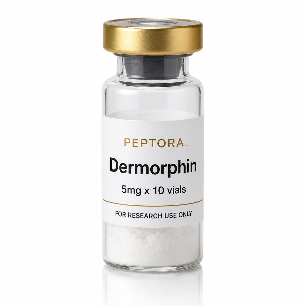 Peptora Dermorphin 5mg x 10 vials product shot