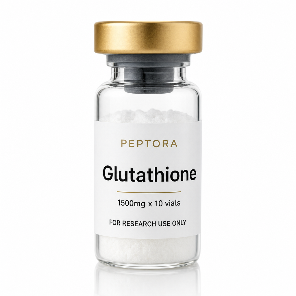 Peptora Glutathione 1500mg x 10 vials product shot