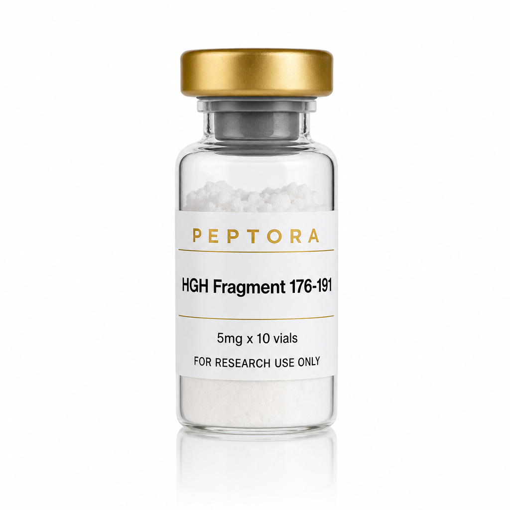 Peptora HGH Fragment 176-191 5mg x 10 vials product shot