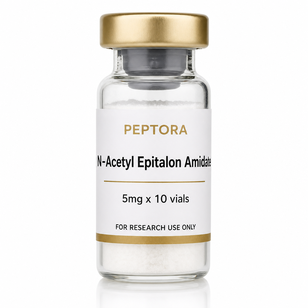 Peptora N-Acetyl Epitalon Amidate 5mg x 10 vials product shot