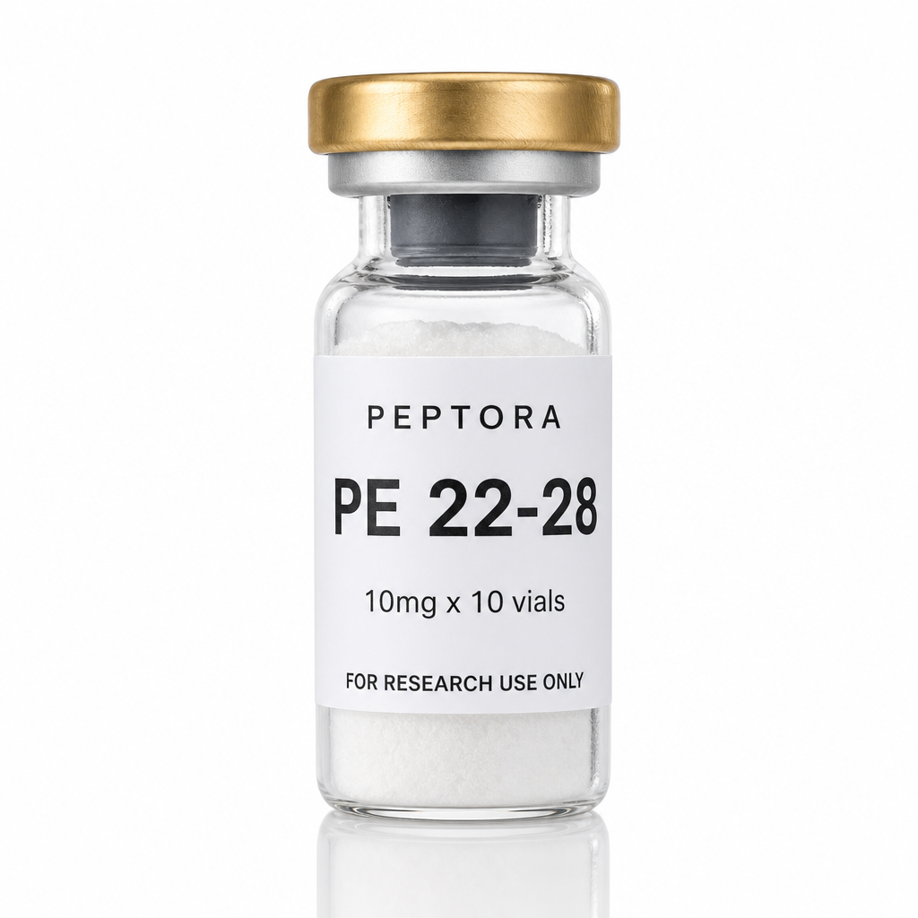 Peptora PE 22-28 10mg x 10 vials product shot