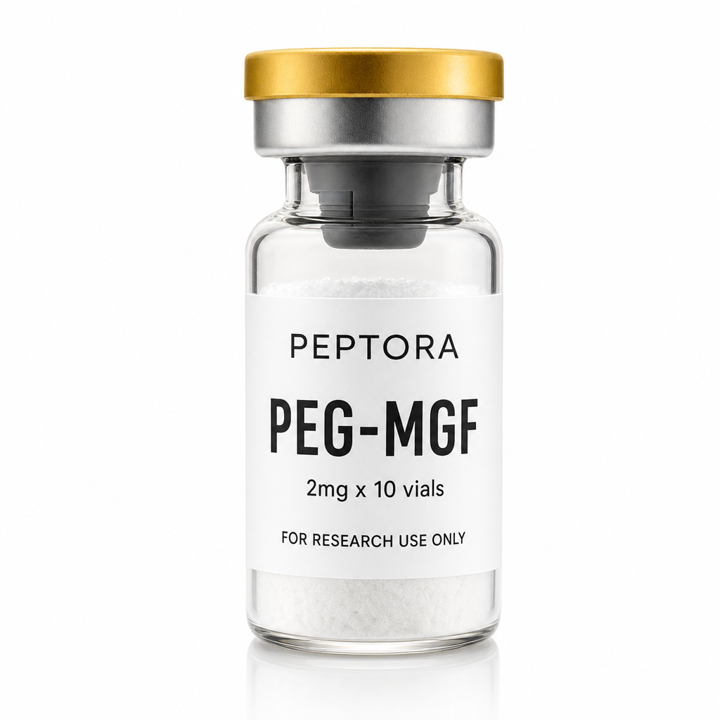 Peptora PEG-MGF 2mg x 10 vials product shot