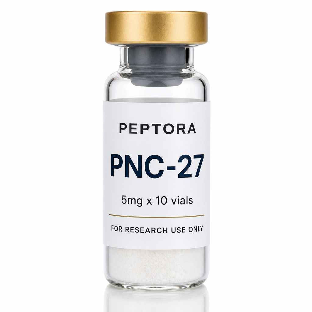Peptora PNC-27 5mg x 10 vials product shot