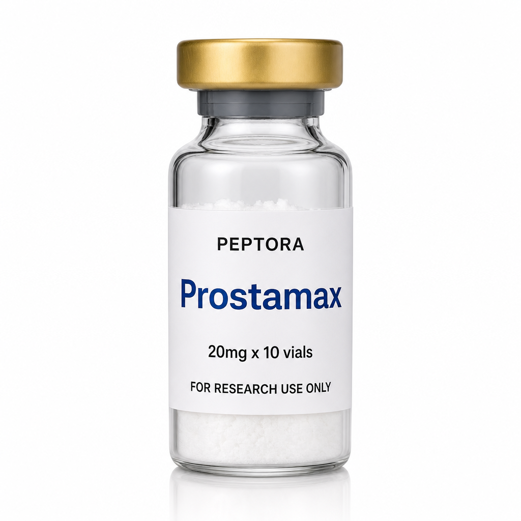 Peptora Prostamax 20mg x 10 vials product shot