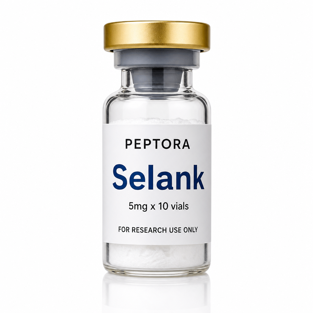 Peptora Selank 5mg x 10 vials product shot