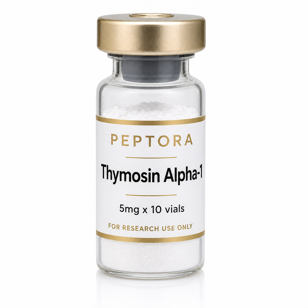 Peptora Thymosin Alpha-1 5mg x 10 vials product shot